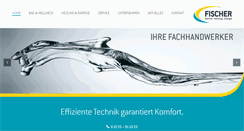 Desktop Screenshot of hans-fischer-gmbh.de
